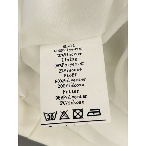 Belle Poque Womens Medium Halter Tuxedo Top Elegant Retro - Picture 6 of 8